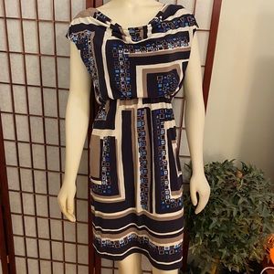 Evan-Picone Roman style dress